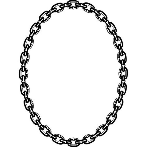 Chain Frame | Free SVG vector clip art public domain Canadian Forest, Album Foto, Clip Art Vintage, Black And White Illustration, A Drawing, Free Svg, Vector Logo, Public Domain, Line Drawing