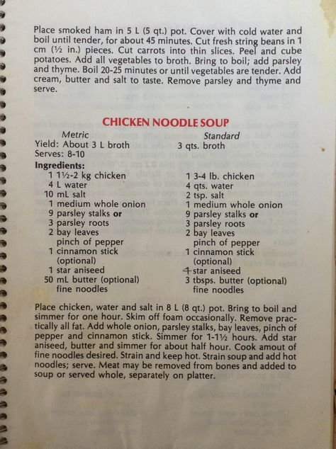 Mennonite Chicken Noodle Soup, Amish Chicken Noodle Soup, Finger Snacks, Amish Chicken, Mennonite Recipes, Low Carb Salad, Chicken Noodle Soup Homemade, Amish Recipes, Smoked Ham