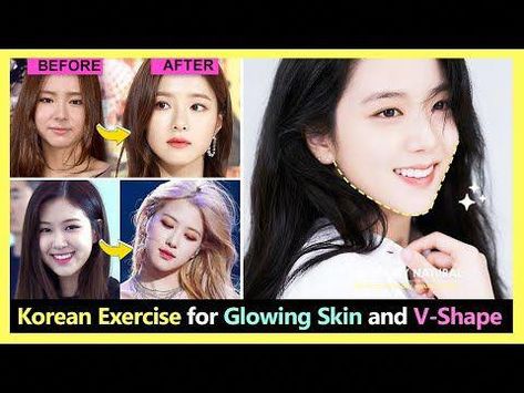 👇 Watch Short Clips for Facial Exercise & Massage. Subscribe to DN.Beauty SHORTS 👇https://www.youtube.com/channel/UCob1iz4g-HLi-W4lk21o2EA?sub_confirmation... Face Exercise For Clear Skin, V Shaped Face Haircut, V Face Shape Korean, How To Have V Shape Face, V Face Exercise, Korean Face Massage For Glowing Skin, Korean Jawline Exercise, Korean Face Shape Exercise, Korean Face Exercise