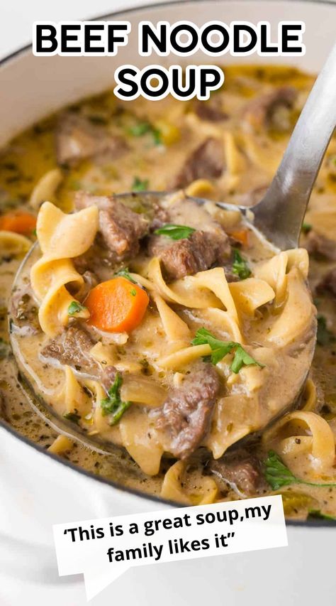 Beef Broth Soup Recipes, Beef Egg Noodles, Soup With Beef Broth, Sausage Tortellini Soup, Egg Noodle Recipes, Sausage Tortellini, Beef Soup Recipes, Beef Noodle Soup, I Heart Naptime