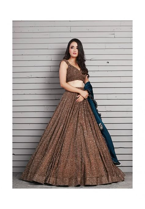 Shimmer Lehenga, Price Cod, Simple Lehenga, Net Skirt, Half Saree Lehenga, Indian Outfits Lehenga, Wedding Lehenga Designs, Lehnga Dress, Bridal Lehenga Collection