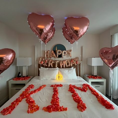 Surprise someone you love with in suite birthday decorations! Miami | Ft. Lauderdale | Orlando | Houston www.luxvents.com Follow for more 👉🏽 @luxuriouspicnics 561.833.0531 Romantic Room Decoration, Romantic Room, Ft Lauderdale, Room Decoration, Birthday Wishes, Follow For More, Birthday Decorations, Orlando, Houston