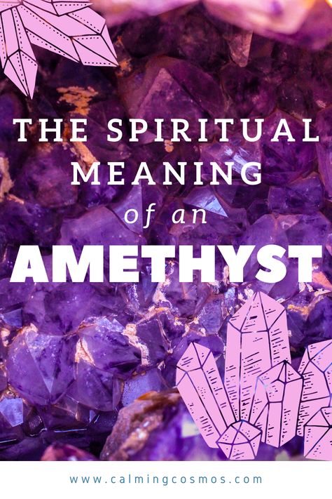 Amethysts are known to have the ability to offer a wide scale of great spiritual benefits. Besides their beautiful appearance, you'll surely be surprised to find out the amazing spiritual meanings behind this mesmerizing purple gem which we'll fully cover in this blog post! #amethysthealing #amethystmeaning #amethystspiritualmeaning #purpleamethyst #amethystproperties #crystalmeanings #crystalbenefits #amethystbenefits Benefits Of Amethyst Crystals, Dream Amethyst Crystal Meaning, Amathis Stone Meaning, Meaning Of Amethyst, Purple Stones Crystals, Birthstones Meanings, Gem Meaning, Amethyst Meaning, About Crystals