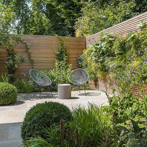 Moderne Have, Narrow Garden, Small Courtyard Gardens, Courtyard Gardens Design, Hardscape Design, Minimalist Garden, Desain Lanskap, Small Courtyards, Modern Garden Design