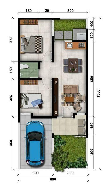 Latest Minimalist Home Design Plan #casasminimalistas 30x50 House Plans, Row House Design, Minimalist Home Design, Double House, Terrace Garden Design, Home Studio Setup, House Floor Design, Building Plans House, Duplex House Plans