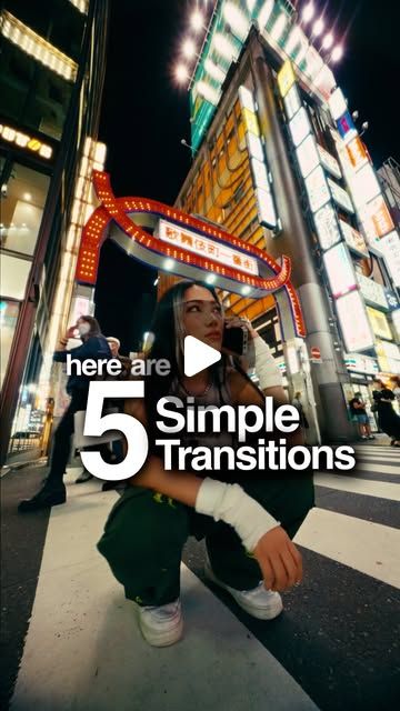 岳 🍜 GAKU on Instagram: "5 Transition Ideas✨
#transition #tutorial #editing #howto" Transition Ideas, Photo Poses, Photography, On Instagram, Instagram