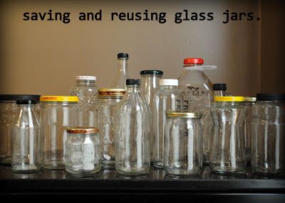 why and how to save and reuse glass jars - what jars are good for what and how to remove the labels easily. Reusing Glass Jars, Homemade Goo Gone, Reuse Glass Jars, Upcycle Jars, Reuse Jars, Nyttige Tips, Crafts With Glass Jars, Jar Saving, Recycling Information