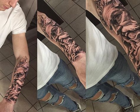 Tattoo Half Sleeve, Greek Tattoo, Greek Tattoos, Tattoo Arm, Half Sleeve Tattoo, 7k Followers, Half Sleeve, Arm Tattoo, Sleeve Tattoos