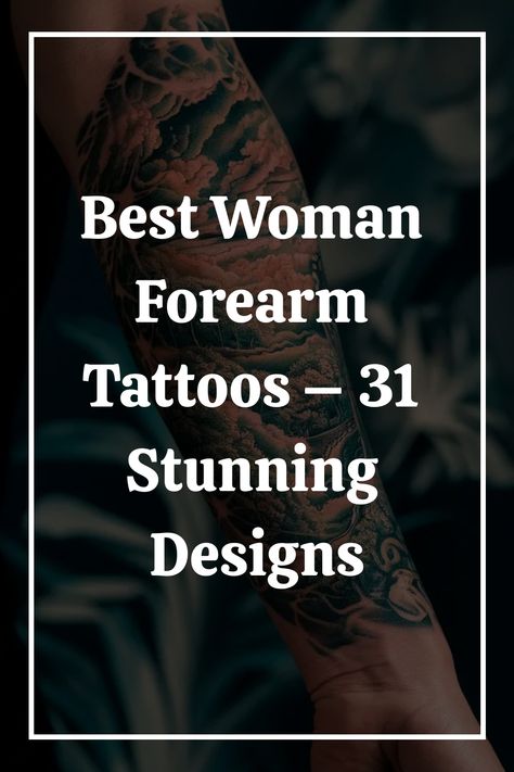 Best Woman Forearm Tattoos – 31 Stunning Designs Tattoo Idea Arm Woman, Irish Half Sleeve Tattoos For Women, Native American Woman Tattoo Design, Wrist To Forearm Tattoo Women, Woman Forarm Tattoos, Half Arm Sleeve Tattoo For Women Forearm, Nature Tatoos Woman, God Tattoos For Women Forearm, Womens Bracelet Tattoos