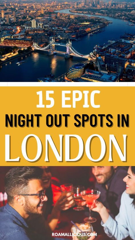 London is a city that never sleeps. There are always new places to explore, and there is always something happening somewhere. London offers something for everyone, from parties in the world-famous Fabric nightclub to many small underground venues. Discover some epic spots for a night out in London. Ultimate night out London travel tips. London Night Life, Recipes For Instant Pot, Instant Pot Air Fryer, Night Out In London, London Nightclubs, Places To Explore, London Trip, London Venues, London Night