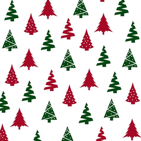 A variety of unique Christmas tree designs. This pattern can be used as wrapping paper, backgrounds or any other Christmas related project. Christmas Tree Design Graphic, Christmas Clipart Wallpaper, Red And Green Christmas Wallpaper, Christmas Designs Pattern, Christmas Prints And Patterns, Christmas Wallpaper Pattern, Christmas Pattern Wallpaper, Christmas Trees Wallpaper, Seasonal Backgrounds