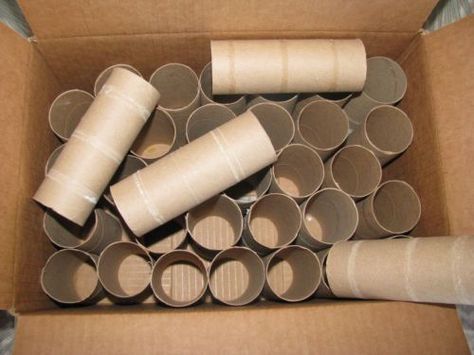 Teachers often use leftover cardboard rolls from toilet paper and paper towels for kids' arts and crafts. A box of 100 empty rolls can bring $15 on eBay. Ebay Selling Tips, Cardboard Rolls, Toilet Paper Tube, Bathroom Tissue, Toilet Paper Roll Crafts, Paper Roll Crafts, Paper Rolls, Fun Craft, Toilet Paper Roll