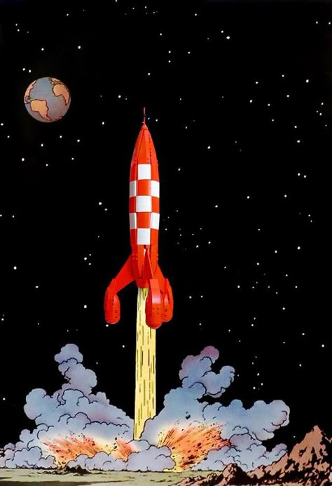 Barbie Ticket, Rocket Wallpaper, Tin Tin Cartoon, Retro Rocket, Paper Boy, Ticket Design, Space Rocket, Space Ideas, Space Travel