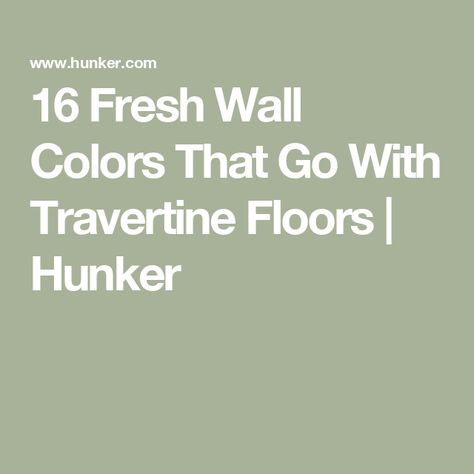 16 Fresh Wall Colors That Go With Travertine Floors | Hunker White Walls Travertine Floors, Travertine Bathroom Floors Color Schemes, Travertine Tile Bathroom Color Schemes, Paint Colors For Travertine Floors, Update Travertine Bathroom, Updated Travertine Bathroom, Travertine Bathroom Modern, Travertine Floors Bathroom, Travertine Tile Bathroom