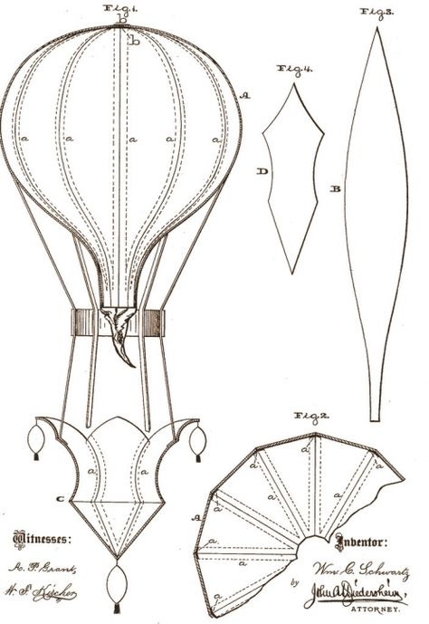 Toy Balloon for a Christmas Tree: 1878 Hot Air Balloon Pattern Templates, Hot Air Balloon Paper, Hot Air Balloon Craft, Balloon Pattern, Hot Air Balloon Decorations, Steampunk Christmas, Steampunk Crafts, Balloon Crafts, Folded Paper