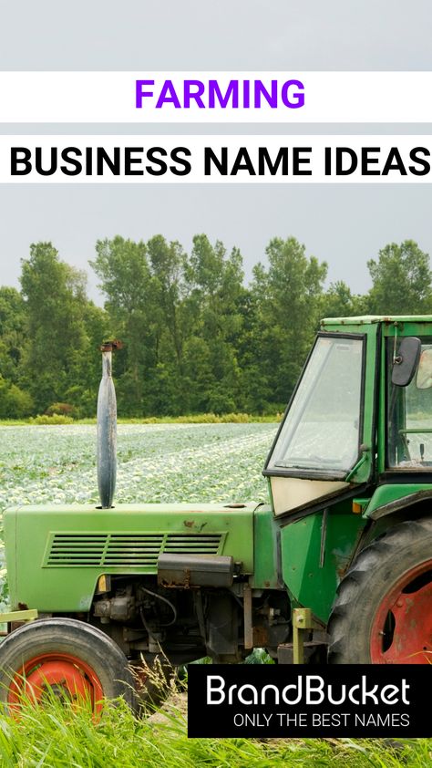 Are you looking for a name for your farming business? We have thousands! Choose a premium brandable name here! farm business ideas, farm business plan, farm business name ideas, farm business names, farming ideas agriculture, farm animal business, farm business, business naming, business name generator, business name ideas unique, cool name ideas Farm Names Unique, Homestead Names Ideas, Farming Ideas Agriculture, Business Name Ideas Unique, Name Ideas Unique, Farm Business Plan, African Name, Farming Ideas, Business Name Generator