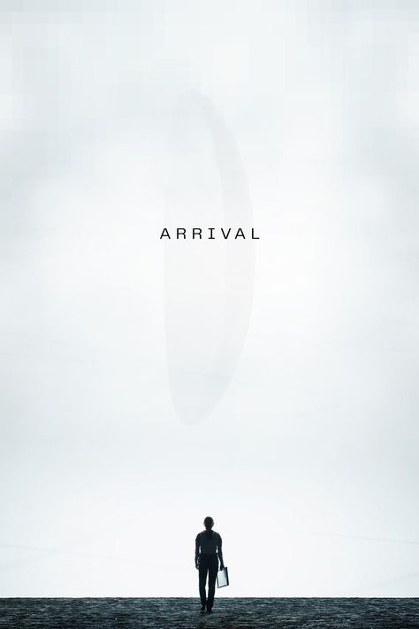 Arrival Denis Villeneuve, The Arrival Poster, Arrival Movie Poster, The Creator Movie, Arrival Movie, Science Fiction Movie Posters, Arrival Poster, Film Shots, Martin Mcdonagh