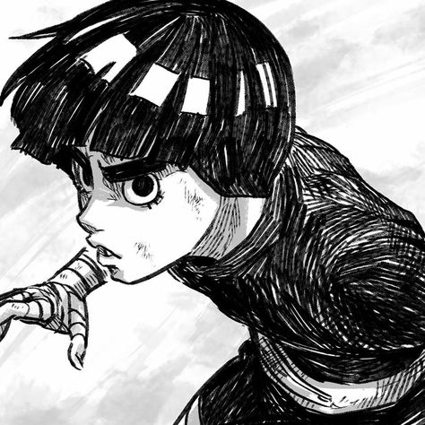 Rock lee Lee Naruto, Rock Lee Naruto, Photo Naruto, Naruto Sketch, Manga Naruto, Naruto Drawings, Naruto Fan Art, Rock Lee, Art Manga