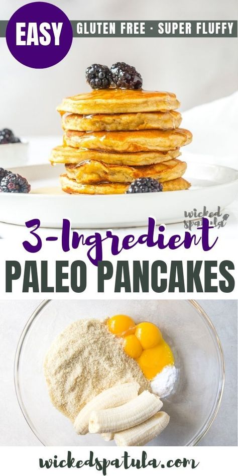 Healthy Banana Pancakes Almond Flour, Whole 30 Almond Flour Recipes, Almond Flour And Banana Recipes, Whole 30 Banana Pancakes, Banana Oat Flour Pancakes, Almond Flour Breakfast Recipes, Whole30 Pancakes, Banana Flour Pancakes, Paleo Banana Recipes