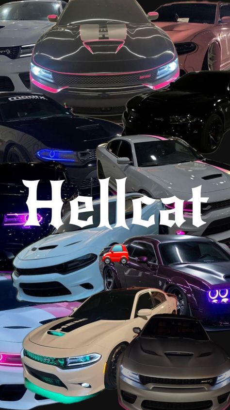 Hell Cat, Dream Cars Bmw, Dodge Challenger Srt Hellcat, Dodge Muscle Cars, Fast Sports Cars, Pimped Out Cars, Pretty Bike, Street Racing Cars, Classy Cars