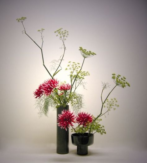 57 best Ikebana - with two containers images on Pinterest ... Arreglos Ikebana, Ikebana Sogetsu, Sogetsu Ikebana, Unique Flower Arrangements, Ikebana Arrangements, Ikebana Flower Arrangement, Japanese Flower, Church Flowers, Fresh Flowers Arrangements