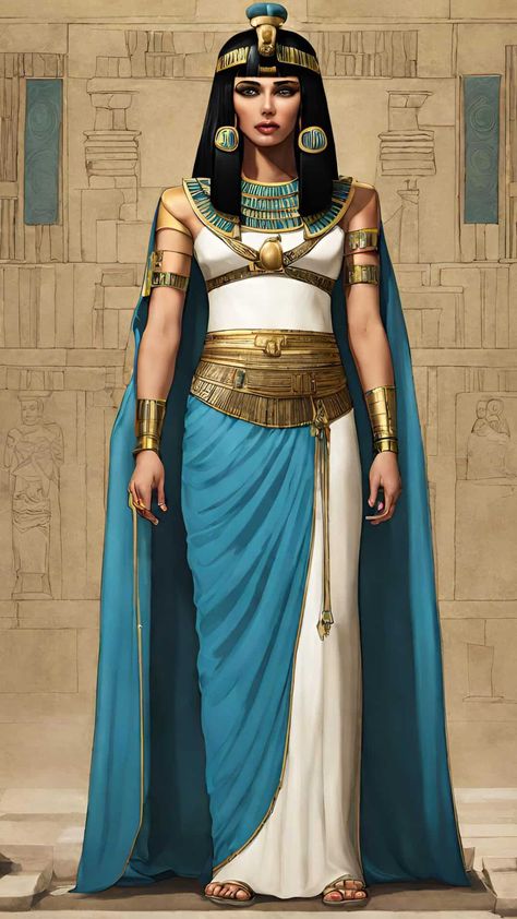 Ancient Egypt Dress, Nefertiti Costume, Egyptian Queen Costume, Ancient Egyptian Fashion, Egyptian Outfit, Egypt Dress, Egyptian Goddess Costume, Ancient Egyptian Clothing, Egypt Costume