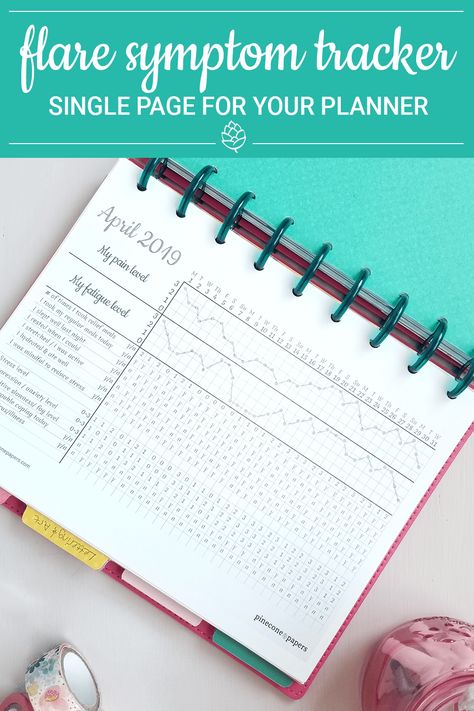 Symptom Tracker Printable, Symptom Journal, Bullet Journal Health, Bullet Journal Prompts, Symptom Tracker, Goals Bullet Journal, Habit Tracker Bullet Journal, Self Care Bullet Journal, Medical Journals