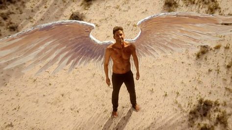 Season 2 is the second season of Lucifer. FOX announced that the series was renewed for a second season on April 7, 2016. The season premiered on Monday, September 19, 2016. On October 31, 2016, FOX announced the season will have 22 episodes, nine more than previously stated. However, on March 23, 2017, it was announced that only 18 episodes will air this season. The final four episodes were stand-alone episodes and were moved to be part of the third season. Starring Tom Ellis as Lucifer...Lucif Lucifer Wings, Tom Ellis Lucifer, Lauren German, 남자 몸, Lucifer Morningstar, Tv Awards, Tom Ellis, Neil Gaiman, Morning Star