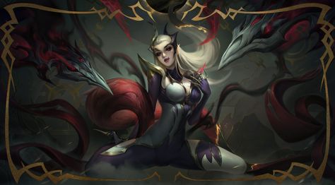 Morgana League Of Legends, Lol Wallpapers, Annie League Of Legends, Dark Cover, Jhin League Of Legends, Evelynn League Of Legends, Splash Art, 8k Wallpaper, Lol League Of Legends