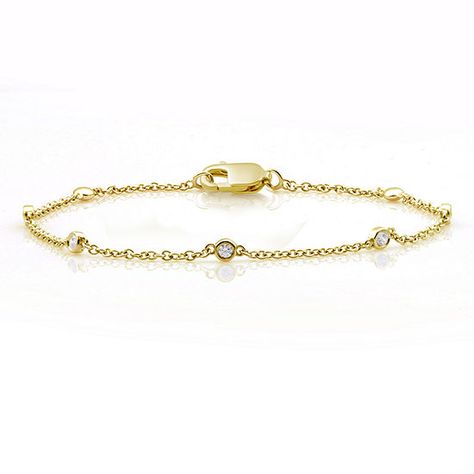 10K Gold 7.5 Inch Solid Link Bracelet - JCPenney Bracelets Tennis, 10k Gold Chain, Bracelets Chain, Chain Bracelets, Watch Chain, Diamond Stone, Diamond Clarity, 10k Gold, Photo Jewelry