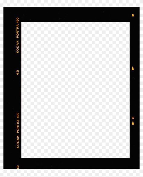 Poloroid Frame Templates Png, Film Png Polaroid, Kodak Portra 400 Frame Template, Frame Foto Design, Palorid Photo Frame, Kodak Overlay, Old Polaroid Frame, Kodak Film Frame Template, Photo Film Frame