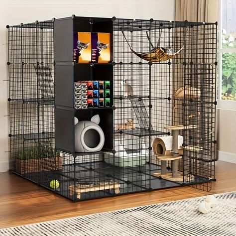 Faster shipping. Better service Cat Cages Indoor, Cat Apartment, Cat Playpen, Cat Enclosures, Cat Cage, Cat Kennel, Outdoor Cat Enclosure, Cat Cages, Metal Cat