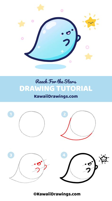 Doodles Kawaii, Art And Drawing, Kawaii Ghost, Doodle Art For Beginners, Planner Doodles, Ghost Drawing, Art Drawings Sketches Pencil, Easy Doodle Art, Easy Doodles Drawings