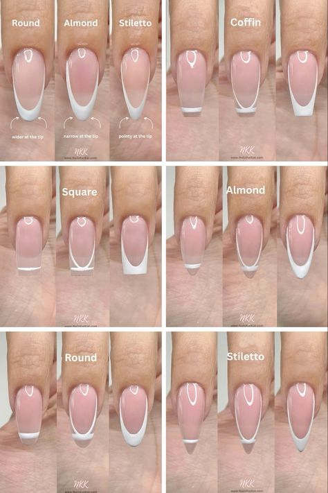 French With Art Nails, Matte French Manicure Nails, Basic Nails That Go With Everything, French Tip Nails With Nail Art, Gel X Nail French Tip, Nails Natural Design Ideas, French Tips Real Nails, Pastel Nails Inspiration, Natural Nails With French Tip