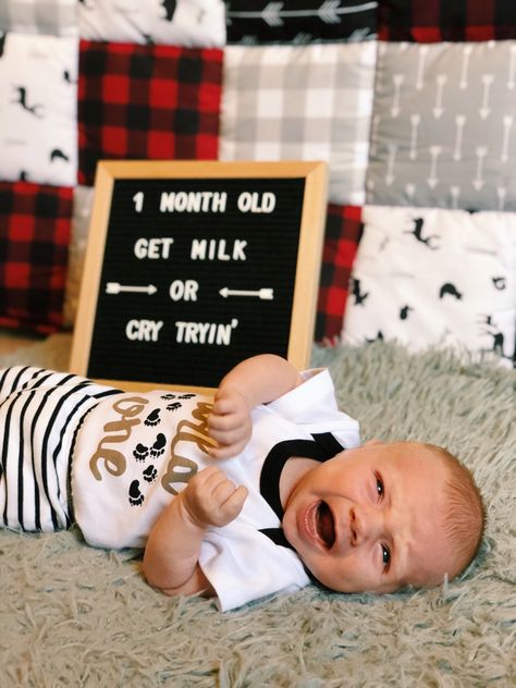 One Month Letter Board, Two Month Old Letter Board Ideas, One Month Old Milestones Photo Ideas, One Month Old Letter Board, One Month Milestones Baby Photos, One Month Letterboard Baby, Baby 1 Month Photo Ideas Boy, 1 Month Baby Picture Ideas Boy, One Month Old Baby Pictures Boy