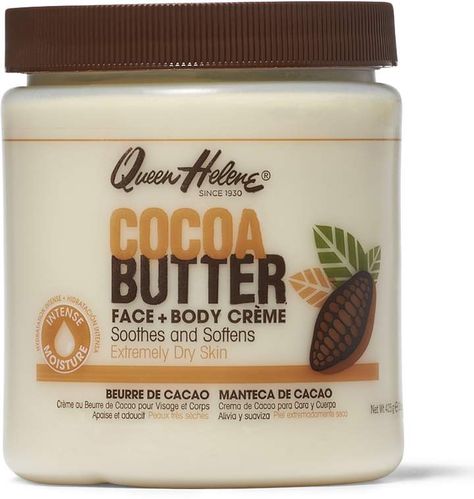 Queen Helene Cocoa Butter Creme Cocoa Butter Cream, Queen Helene, Cocoa Butter Lotion, Coco Butter, Extremely Dry Skin, Lotion For Dry Skin, Wrinkled Skin, Theobroma Cacao, After Pregnancy