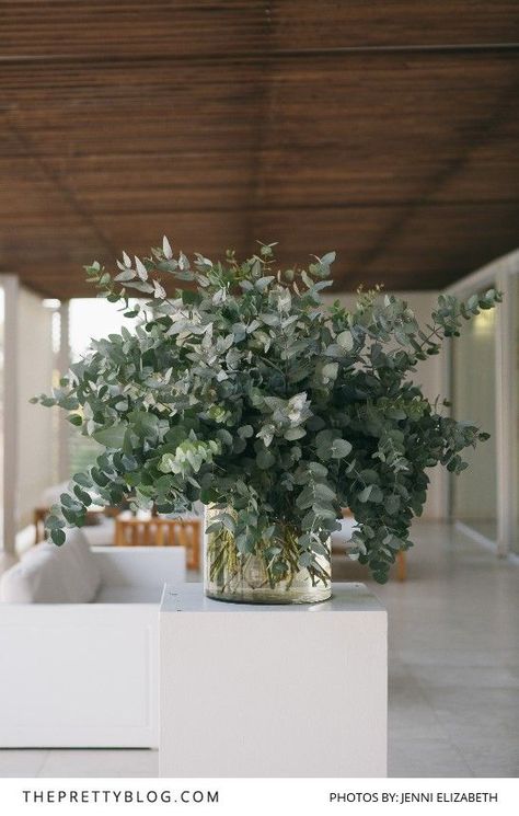 Eucalyptus bridal bouquet