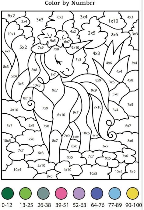 Color by Number - Free Printable Coloring Pages for Kids Maths Colouring Sheets, Winter Study, Study Science, Math Coloring Worksheets, Color By Number Printable, Math Addition Worksheets, Coloring Worksheet, Printable Coloring Pages For Kids, Mouse Drawing