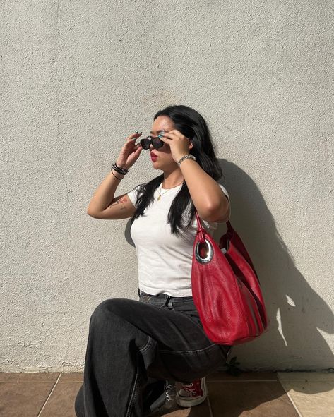 basic outfits with red accents ❤️😍 Red Accent Outfit, Outfits With Red, Red Outfit, Red Accents, Basic Outfits, Fashion Inspo Outfits, Fashion Inspo, Red, On Instagram