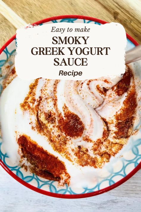 Smoky and creamy, this Greek yogurt dip goes perfectly with roasted vegetables, grilled chicken and kebabs, flatbreads and more! Plus it’s super simple to make! Greek Yogurt Dipping Sauce, Tofu Kebab, Vegetables Grilled, Greek Yogurt Dip, Roasted Fall Vegetables, Greek Yogurt Sauce, Greek Yogurt Chicken, Greek Yogurt Dips, Sandwich Sauces