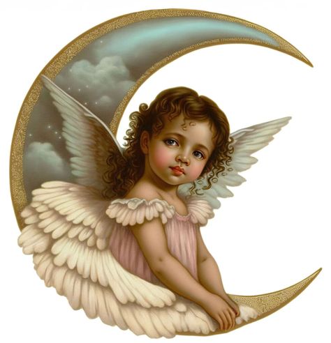 Angel Christmas Cards, Cherub Art, Angel Clipart, Angels Christmas, Victorian Angels, Beautiful Angels Pictures, Angel Images, Vintage Christmas Images, Christmas Decorations Diy Outdoor