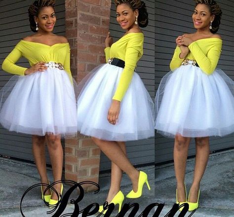 Tutu + neon | African fashion women clothing, African design dresses, Latest african fashion dresses African Bridesmaid Dresses, White Tulle Skirt, Net Gowns, African Traditional Wedding Dress, Gonna In Tulle, African Fabric Dress, Best African Dresses, African Dresses Modern, Afrikaanse Mode