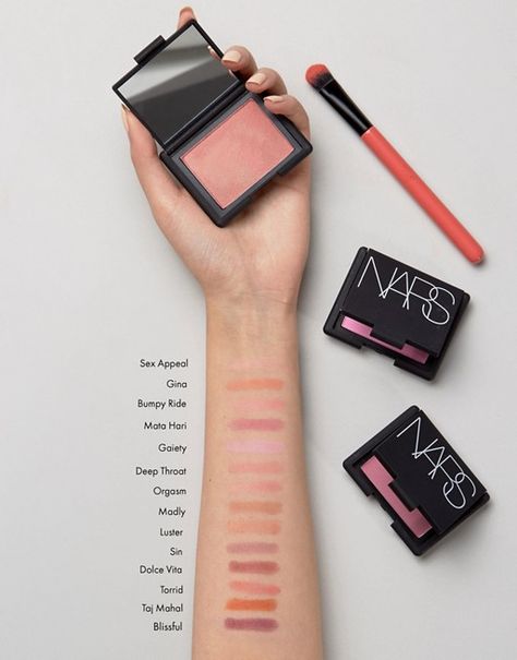 https://ombiaombia.wordpress.com/2019/10/25/cosmetics-55/  NARS Camouflage Nails, Camouflage Makeup, Nars Blush, Makeup Shades, Favorite Makeup Products, Makeup Swatches, Luxury Makeup, Drugstore Makeup, Blush Makeup