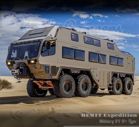 Futuristic Camper Van, Expedition Vehicle Ford, Exploration Vehicle, Shtf Vehicle, Adventure Vehicle, Off Road Rv, Concept Vehicles Sci Fi, Tactical Truck, Luxury Motorhomes