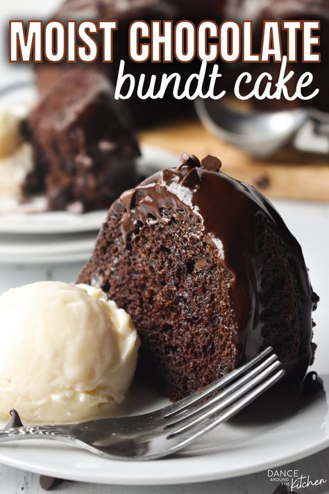 Moist Chocolate Bundt Cake Recipe, Bundt Cake Recipes, Nursing Cake, Devils Food Cake Mix Recipe, Chocolate Bundt, Chocolate Bundt Cake, Bundt Cake Pan, Bundt Cakes Recipes, Chocolate Cake Mixes