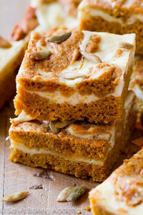 Pumpkin Cream Cheese Bars, Cream Cheese Swirl, Cheese Bars, Cream Cheese Bars, Cream Cheese Desserts, Pumpkin Cream Cheese, Cheese Pumpkin, Pumpkin Cream Cheeses, Pumpkin Bars