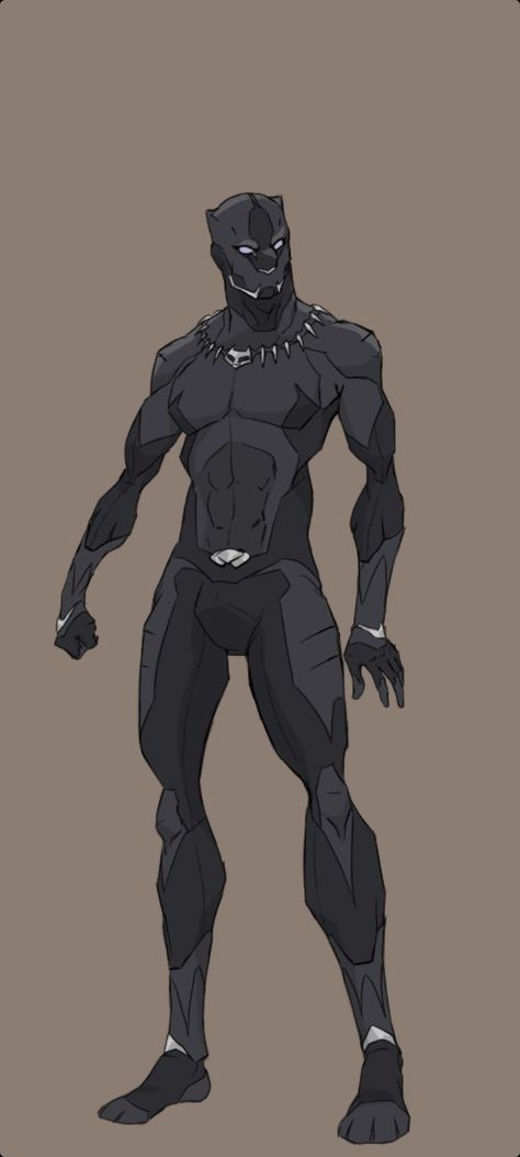 Wolf Superhero Suit, Black Panther Suit Concept, Black Panther Fanart, Black Panther Concept Art, Black Panther Suit, Black Panther Character, Avengers Games, Marvel Concept Art, Superhero Suits