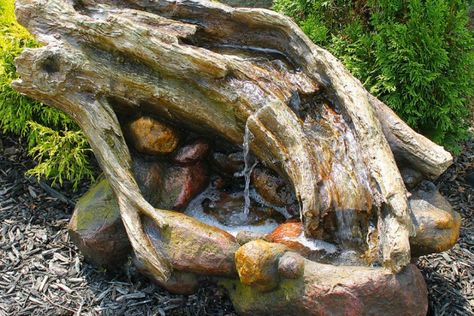 23 Absolutely Gorgeous Pondless disappearing waterfall designs for your backyard Backyard Pondless Waterfall, Pondless Water Features, Backyard Waterfall, Diy Water Feature, Outdoor Water Features, Diy Garden Fountains, Garden Waterfall, Pond Water Features, Pond Fountains