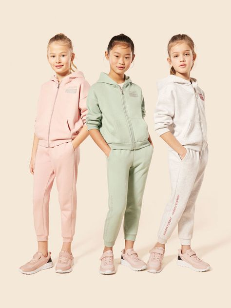 TROUSERS - THE ENTIRE COLLECTION - GIRL | 4- 14 years - KIDS - | Lefties SPAIN Girls Sports Wear, Kids Sportswear, Kids Activewear, People Poses, Trouser Outfits, Female Girl, Designer Kids Clothes, Kids Collection, Active Wear Pants