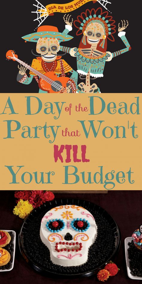 You can throw a spectacular Day of the Dead party without killing your budget! Check out our bargain Day of the Dead finds. Diy Day Of The Dead, Dia De Los Muertos Party Ideas, Sugar Skull Party, Dia De Los Muertos Decorations Ideas, Halloween Themed Food, Day Of The Dead Party, Day Of Dead, Relief Society Activities, Vintage Halloween Costume